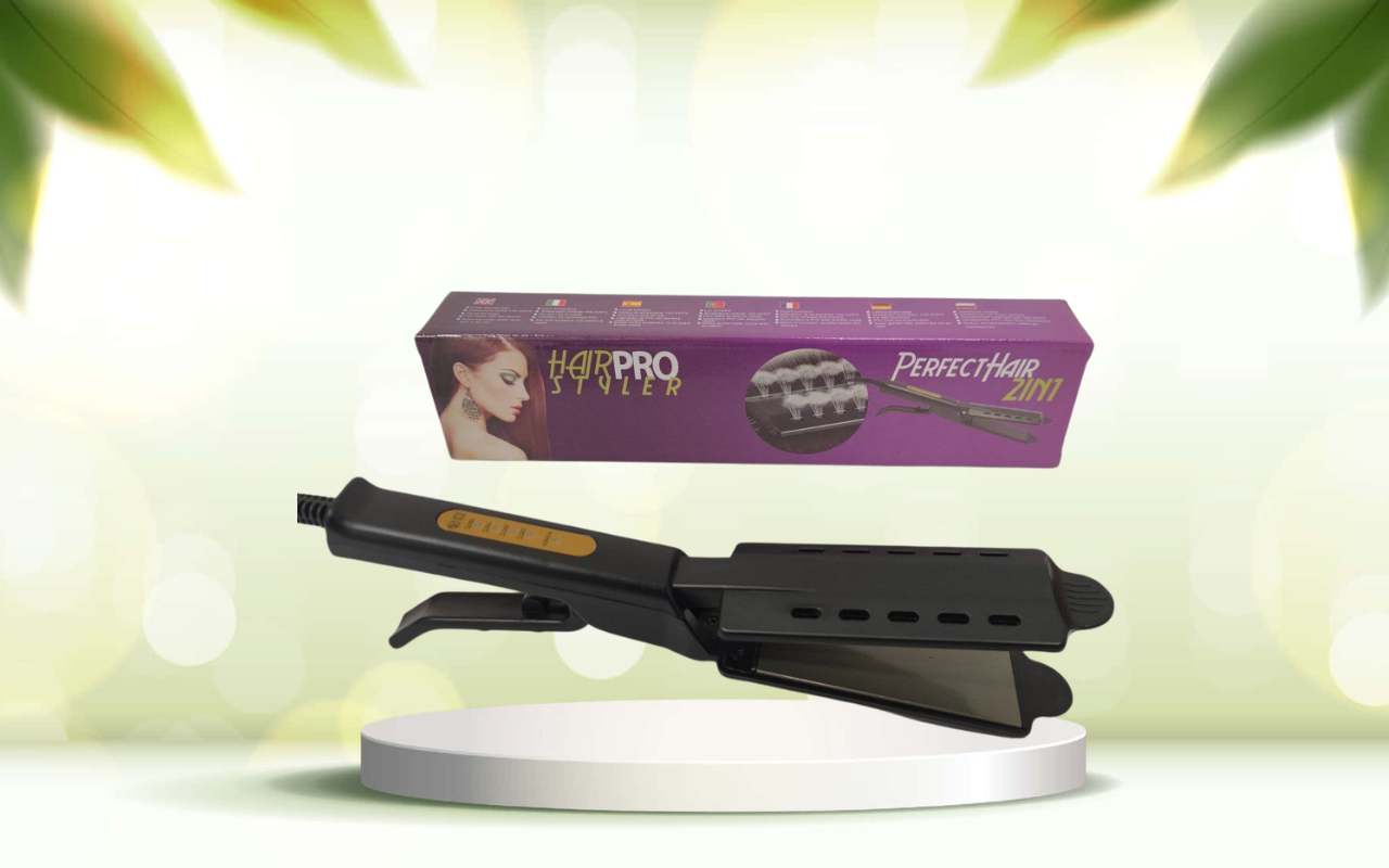 Scopri la piastra Hair Pro Style 2 in 1: asciuga e liscia i capelli in un attimo